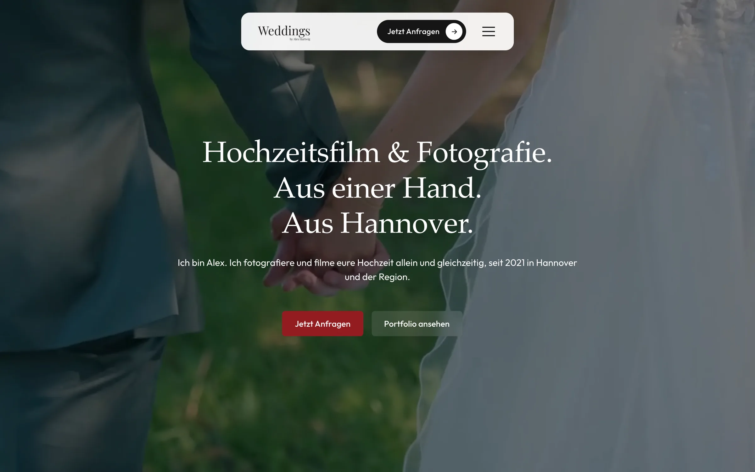 Startseite von alexhartwig.de